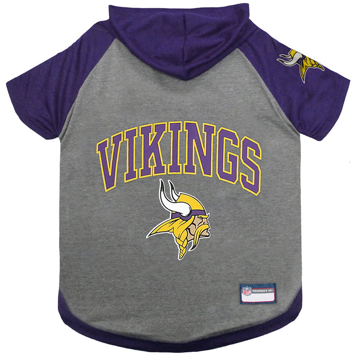 Minnesota Vikings Lightweight Pet Hoodie - 3 Red Rovers