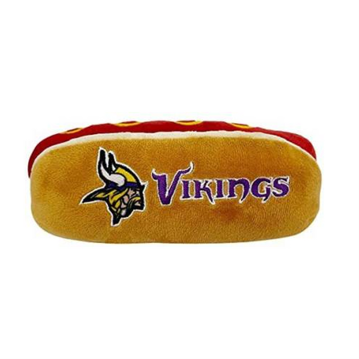 Minnesota Vikings Hot Dog Plush Toys - 3 Red Rovers