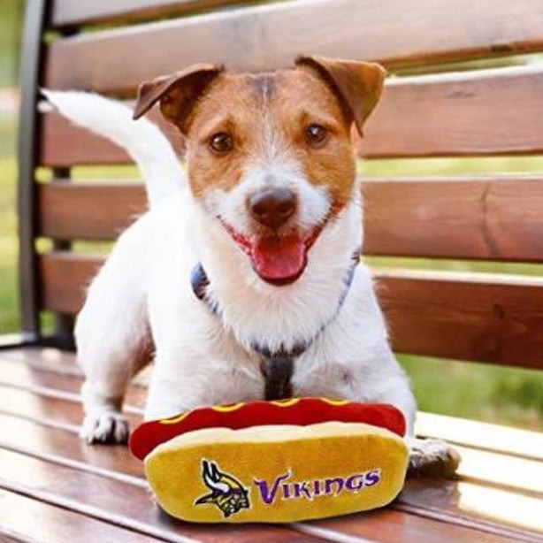 Minnesota Vikings Hot Dog Plush Toys