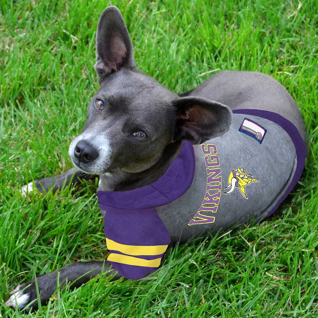 NFL Minnesota Vikings Licensed Dog Hoodie - Small - 3X