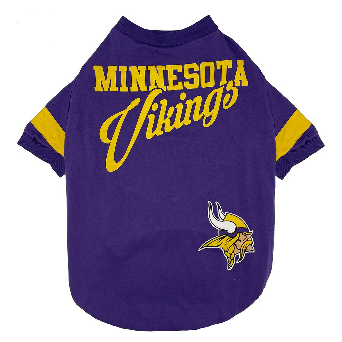 Minnesota Vikings Stripe Tee Shirt - 3 Red Rovers
