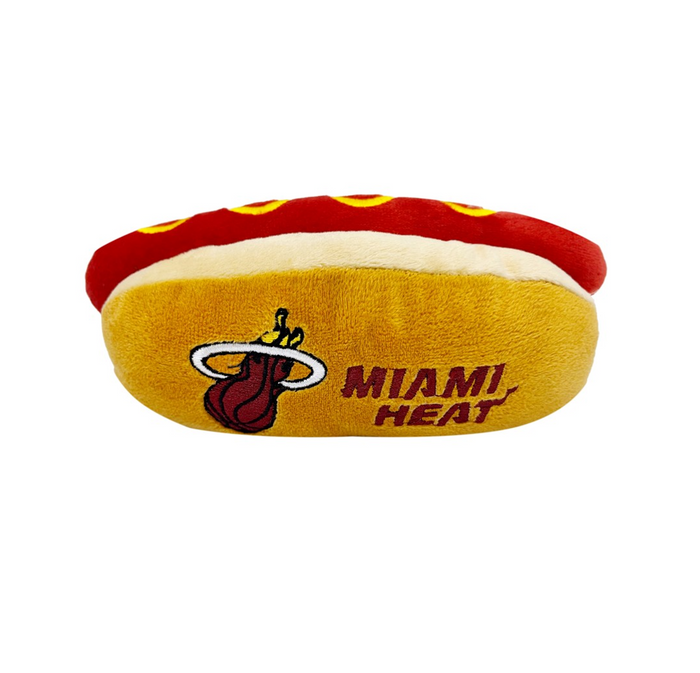 Miami Heat Hot Dog Plush Toys - 3 Red Rovers