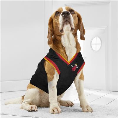 Miami heat on sale dog jersey