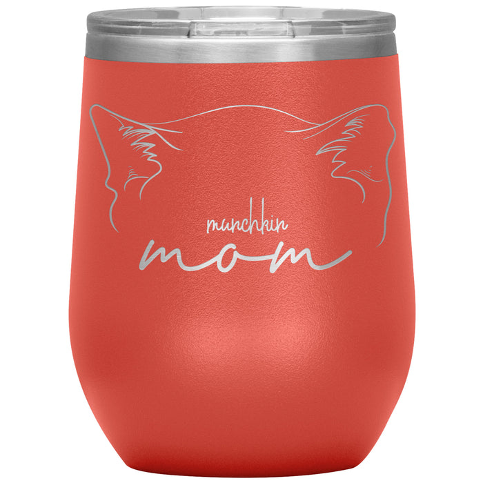 Munchkin Cat Mom Wine Tumbler - 3 Red Rovers