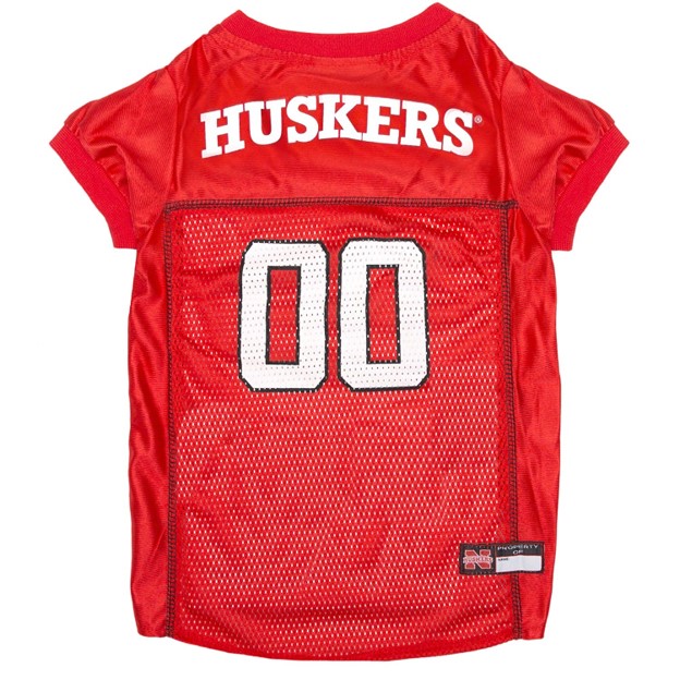 NE Cornhuskers Pet Jersey - 3 Red Rovers
