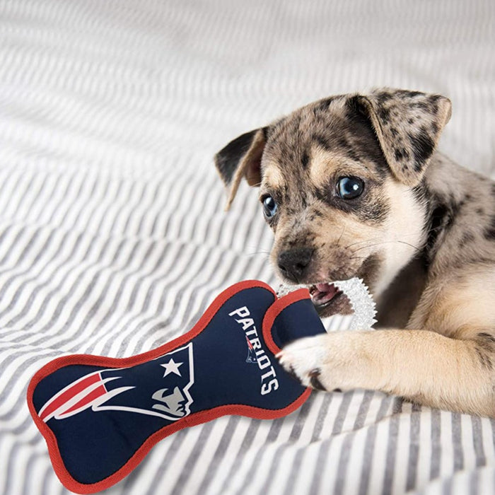 New England Patriots Dental Tug Toys - 3 Red Rovers