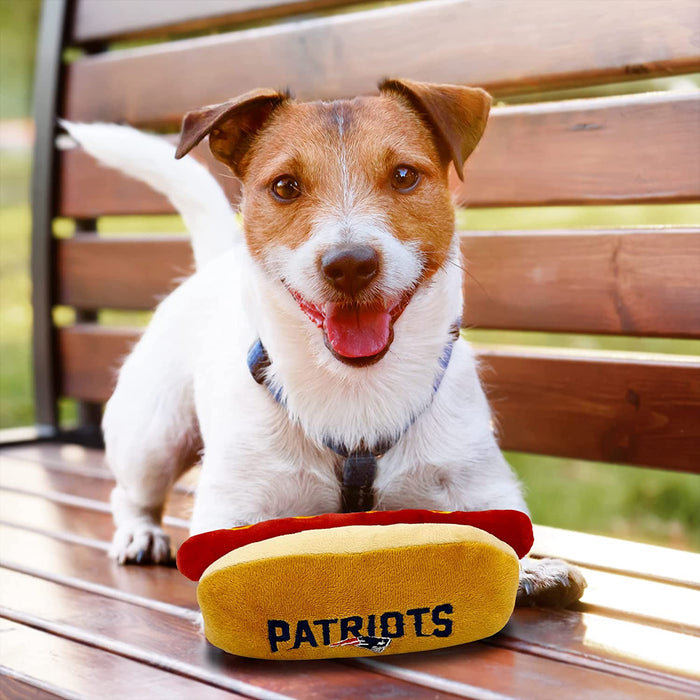 New England Patriots Hot Dog Plush Toys - 3 Red Rovers