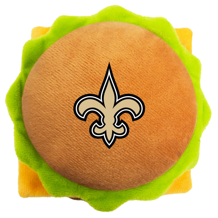 New Orleans Saints Hamburger Plush Toys - 3 Red Rovers