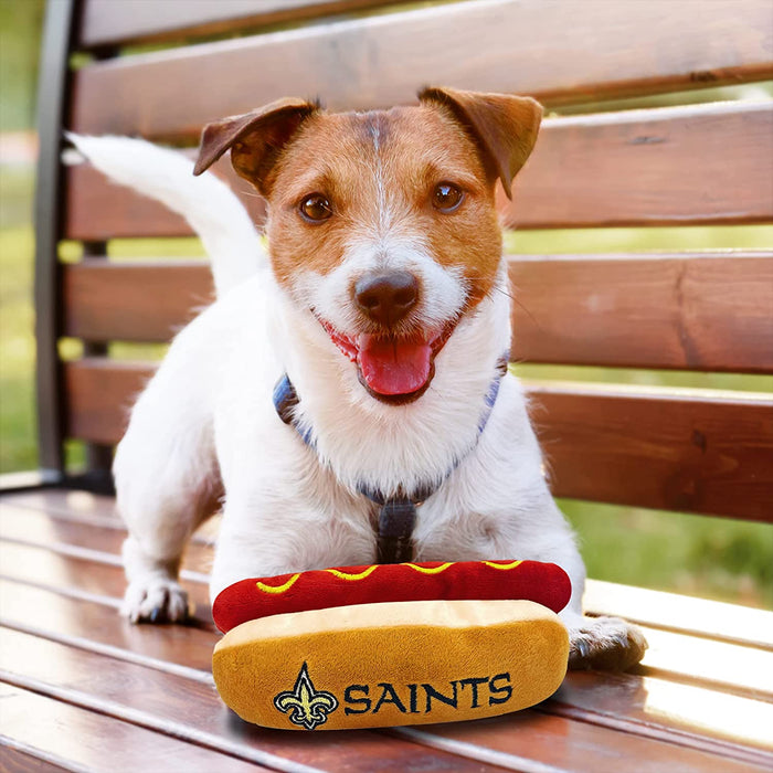 New Orleans Saints Hot Dog Plush Toys - 3 Red Rovers