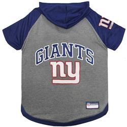 New York Giants Lightweight Pet Hoodie - 3 Red Rovers
