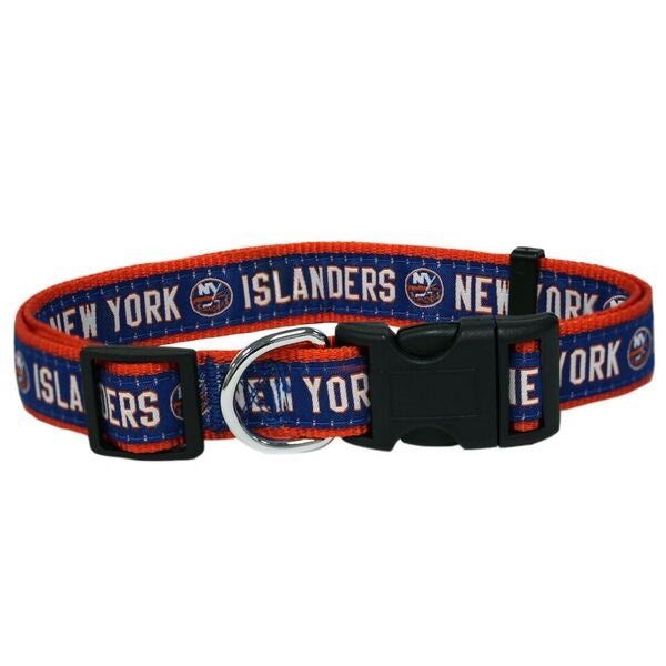 New York Islanders Dog Collar or Leash - 3 Red Rovers