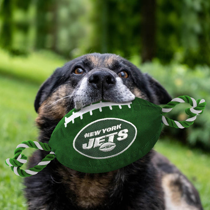 New York Jets Football Rope Toys - 3 Red Rovers