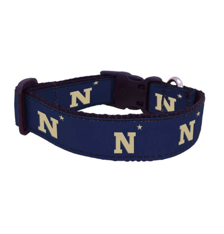 US Naval Academy Midshipmen Dog Collar