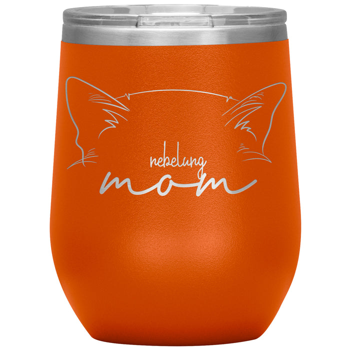 Nebelung Cat Mom Wine Tumbler - 3 Red Rovers