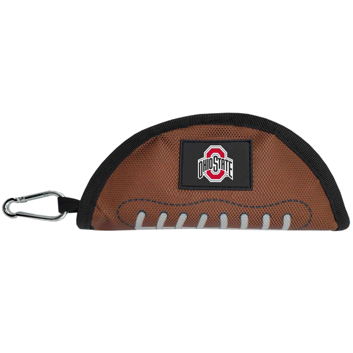 OH State Buckeyes Collapsible Pet Bowl - 3 Red Rovers