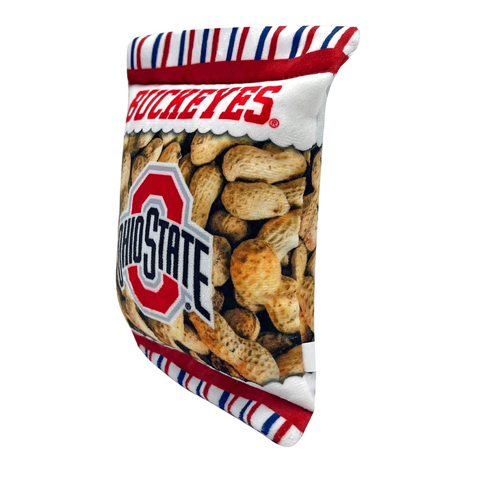 OH State Buckeyes Peanut Bag Plush Toys - 3 Red Rovers