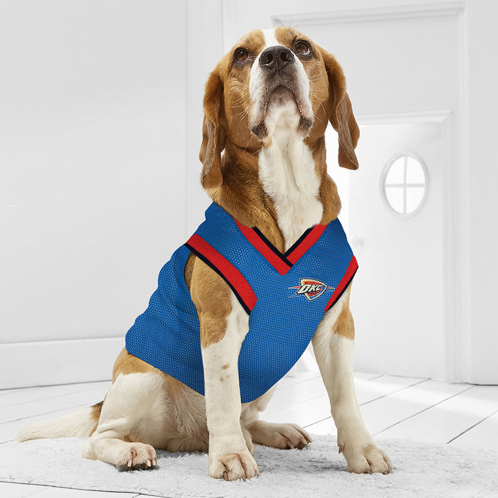 Oklahoma City Thunder Pet Jersey - 3 Red Rovers