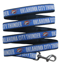 Oklahoma City Thunder Dog Collar and Leash - 3 Red Rovers