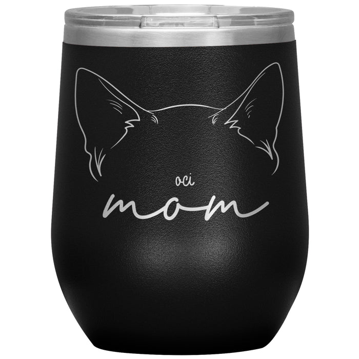 Oci Cat Mom Wine Tumbler - 3 Red Rovers