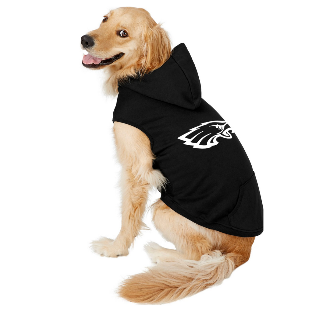 philadelphia eagles dog hoodie