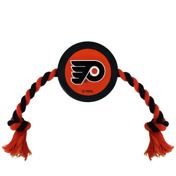 Philadelphia Flyers Puck Rope Toys - 3 Red Rovers