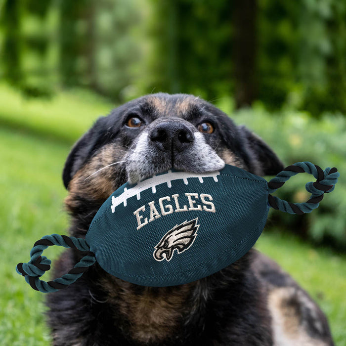 Philadelphia Eagles Football Rope Toys - 3 Red Rovers