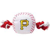 Pittsburgh Pirates Baseball Rope Toys - 3 Red Rovers