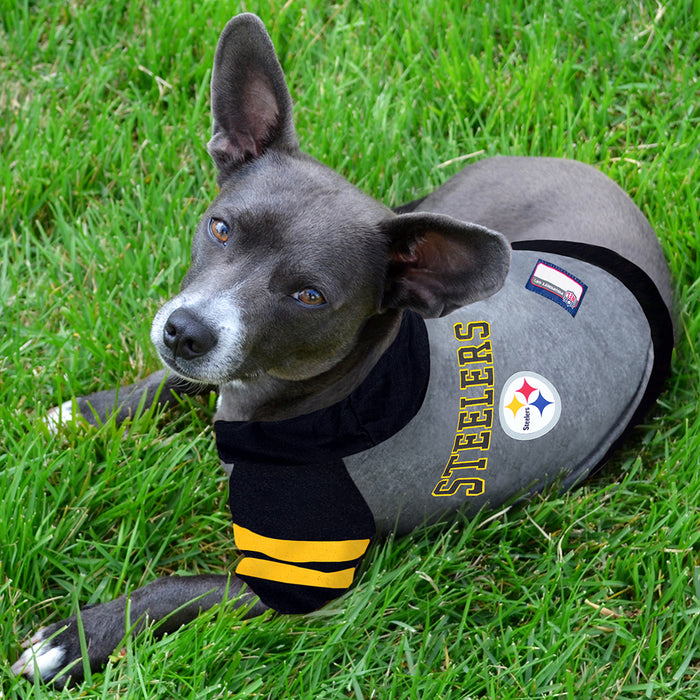 Pittsburgh Steelers Lightweight Pet Hoodie - 3 Red Rovers