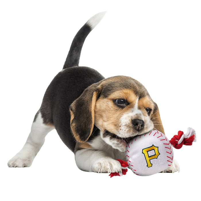 Pittsburgh Pirates Baseball Rope Toys - 3 Red Rovers