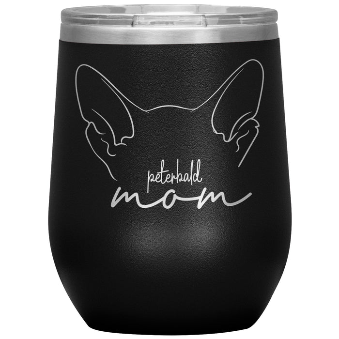 Peterbald Cat Mom Wine Tumbler - 3 Red Rovers