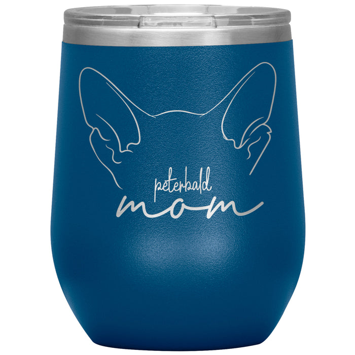 Peterbald Cat Mom Wine Tumbler - 3 Red Rovers