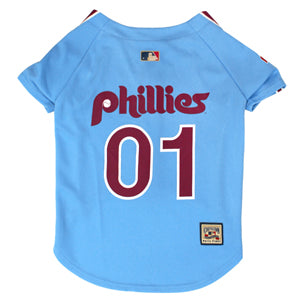 Philadelphia Phillies Pinstripe Dog Jersey