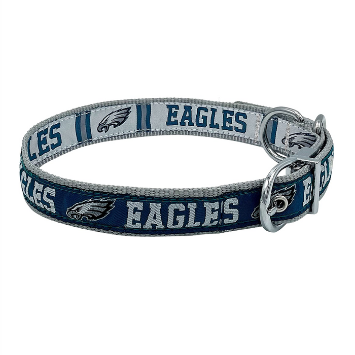 Philadelphia Eagles Reversible Dog Collar - 3 Red Rovers