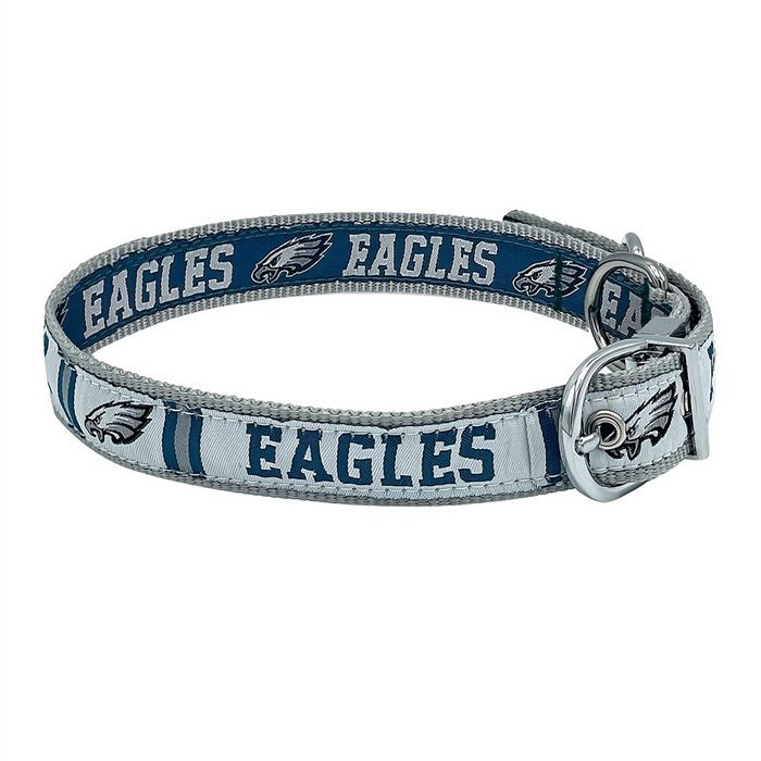 Philadelphia Eagles Reversible Dog Collar - 3 Red Rovers