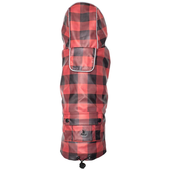 Red Buffalo Plaid London Raincoat - 3 Red Rovers