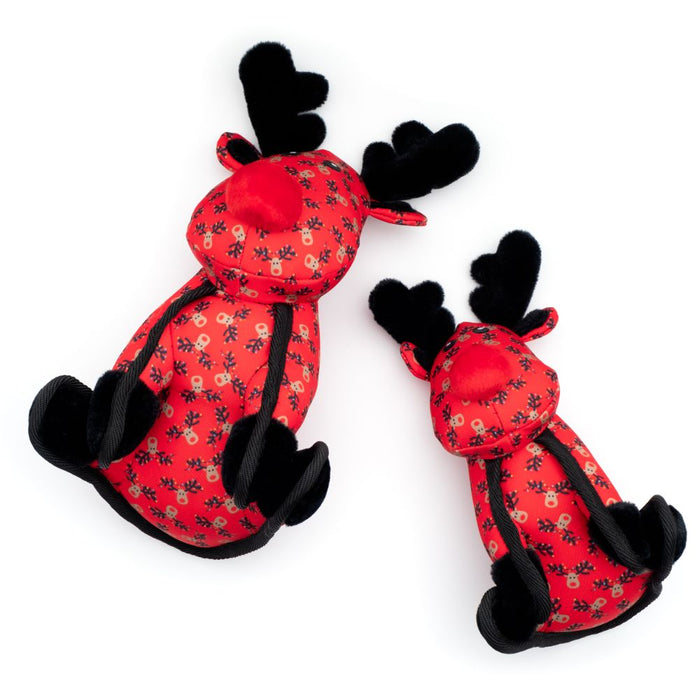 Rudy Reindeer Tough Toy - 3 Red Rovers