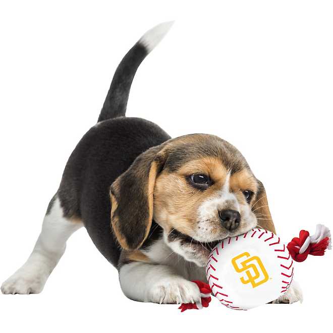 San Diego Padres Baseball Rope Toys - 3 Red Rovers