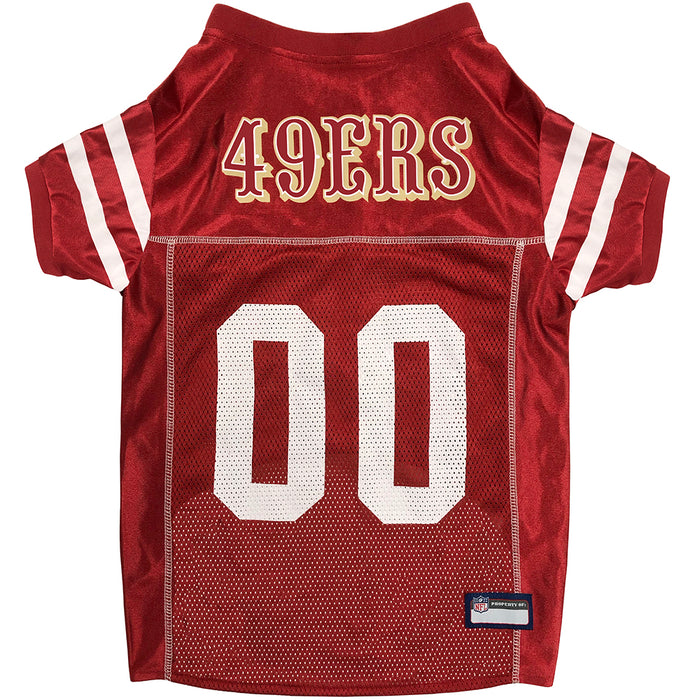 San Francisco 49ers Pet Jersey - 3 Red Rovers