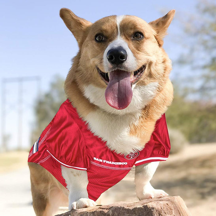 San Francisco 49ers Pet Jersey - 3 Red Rovers