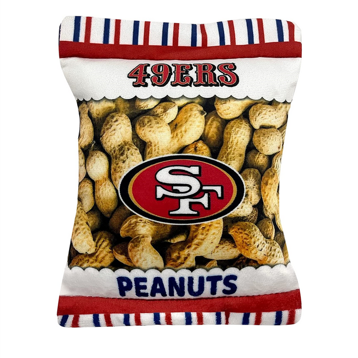 San Francisco 49ers Peanut Bag Plush Toys - 3 Red Rovers