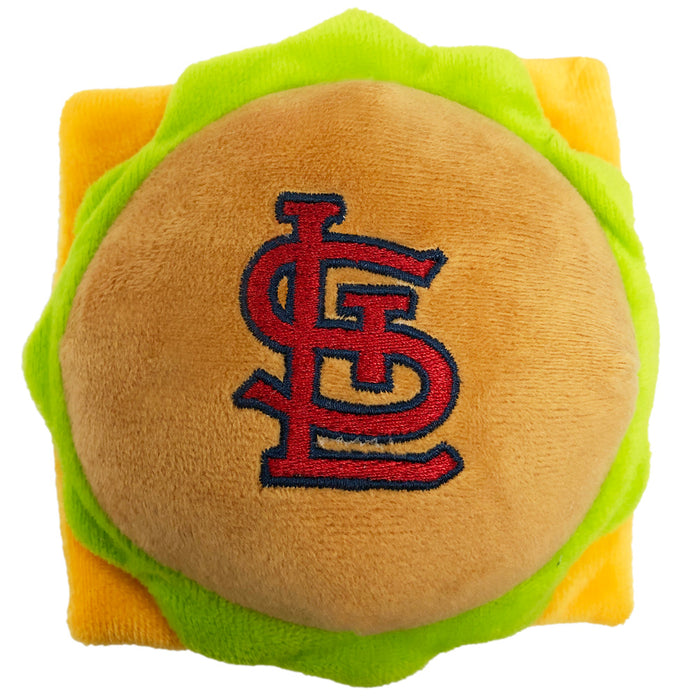 St Louis Cardinals Hamburger Plush Toys - 3 Red Rovers