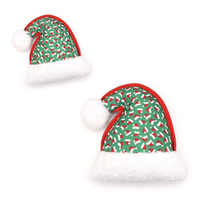 Santa Hat Tough Toy - 3 Red Rovers