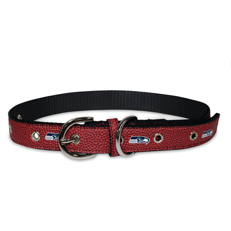 Seattle Seahawks Pro Dog Collar - 3 Red Rovers