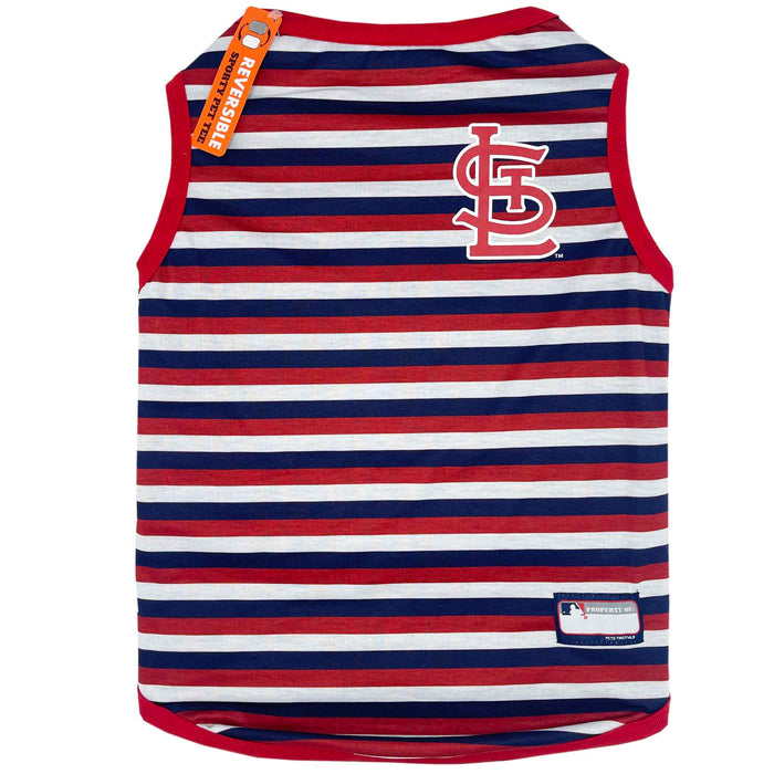 St Louis Cardinals Reversible Tee Shirt - 3 Red Rovers