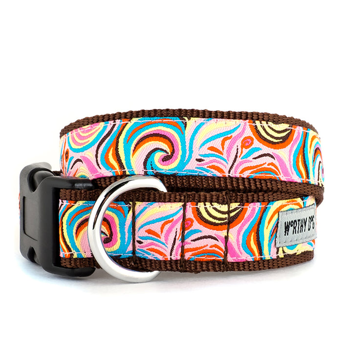 Swirly Collection Dog Collar or Leads - 3 Red Rovers