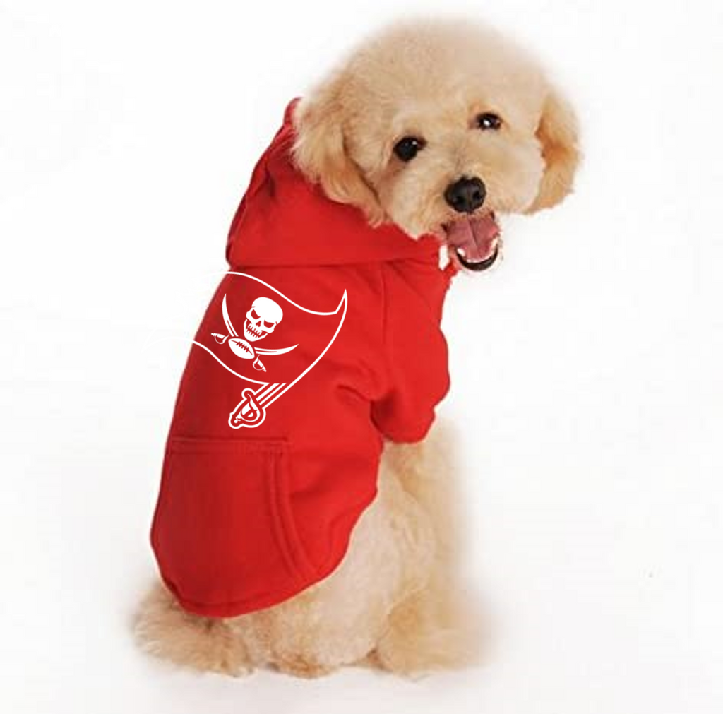 Tampa Bay Buccaneers Handmade Pet Hoodies – 3 Red Rovers