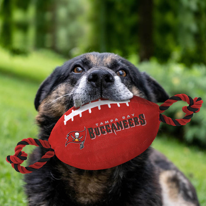Tampa Bay Buccaneers Football Rope Toys - 3 Red Rovers