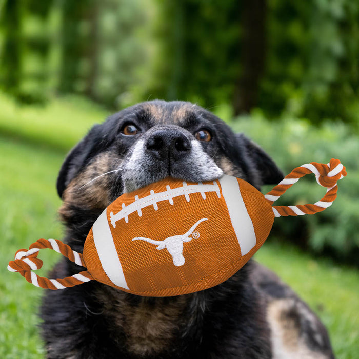 TX Longhorns Football Rope Toys - 3 Red Rovers