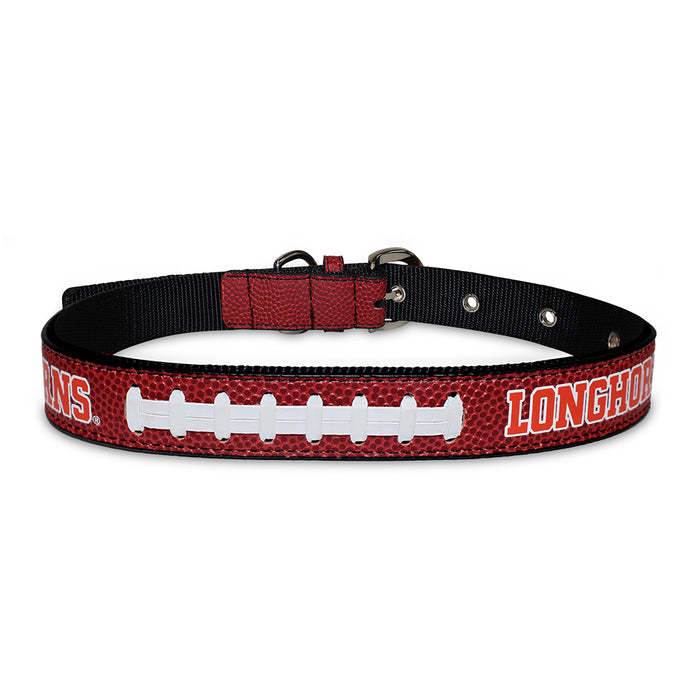 TX Longhorns Pro Dog Collar - 3 Red Rovers