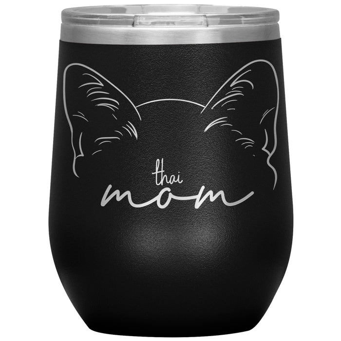 Thai Cat Mom Wine Tumbler - 3 Red Rovers